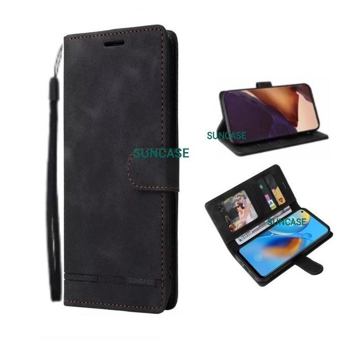 CASE FOR VIVO V23E MODEL FLIP BUKA TUTUP CASING STANDING ADA TEMPAT FOTO DAN KARTU JUGA TALI HP PROM