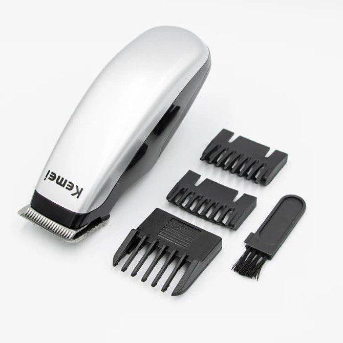 Kemei 666 Mesin Cukur Rambut Mini Alat Cukur Kumis Jenggot