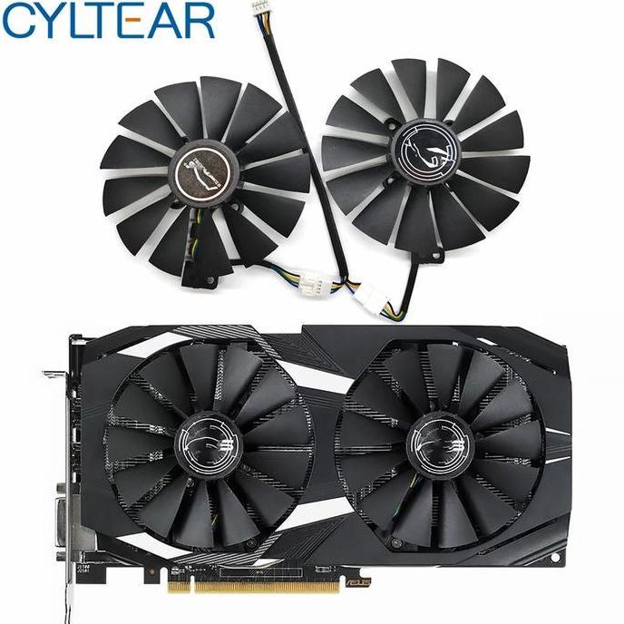 Kabel Fan ASUS Rog Strix Dual Fan rx 580 570 480 470 gtx 1650 1050ti