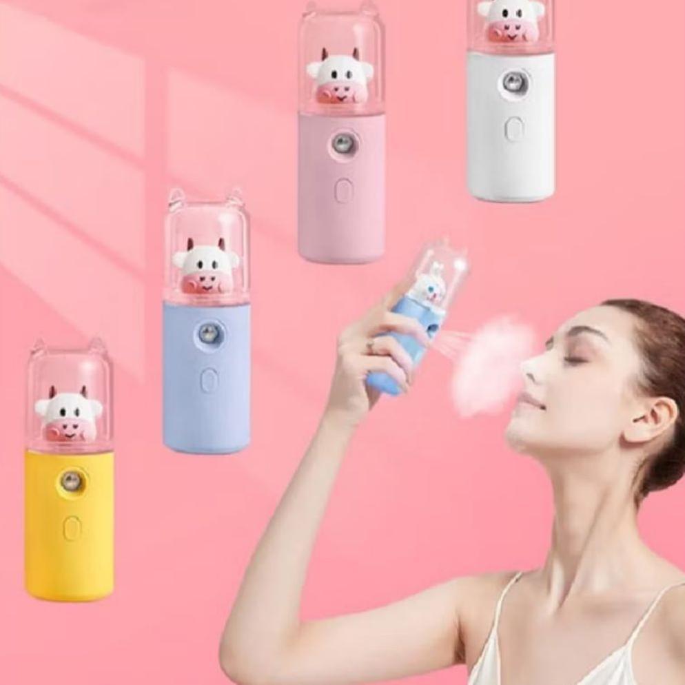big promo karakter nano mist mini nano spray gun perawatan wajah portable lucu