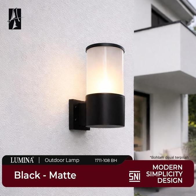 Lumina - Lampu Dinding LED Modern Minimalis Wall Lamp Outdoor Indoor Modern Hias Tembok Pagar Teras 