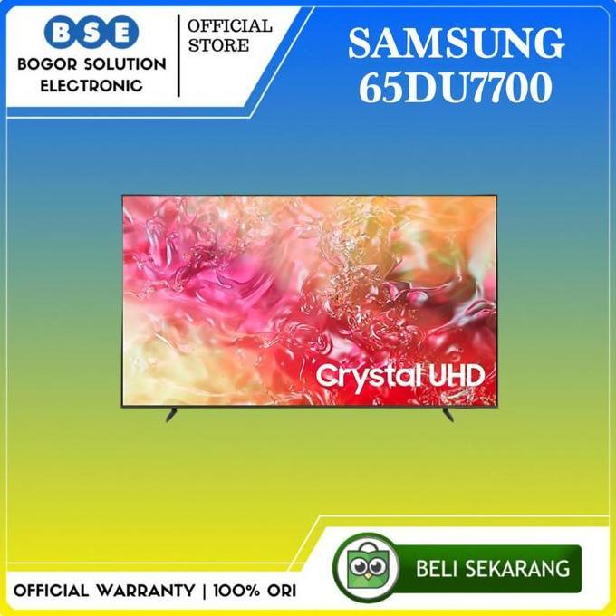 Smart TV Samsung 65 Inch 4K UHD UA65DU7700KXXD Samsung LED TV 65DU7700 [RESMI]