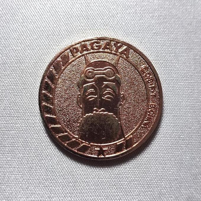 BANDAI ONE PIECE PAGAYA 10000 E BERRY COIN MEDAL KOIN DIECAST ORIGINAL OC99