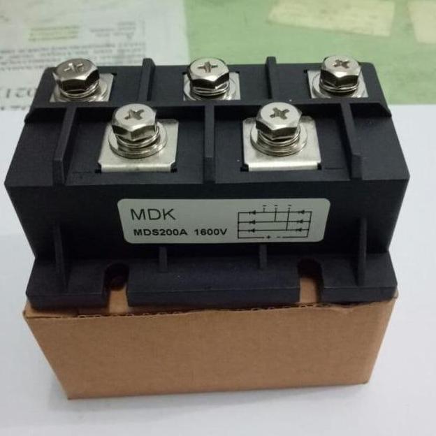 DIODA MDS 200A - 1600V DIODA BRIDGE 3 PHASE YATZ27