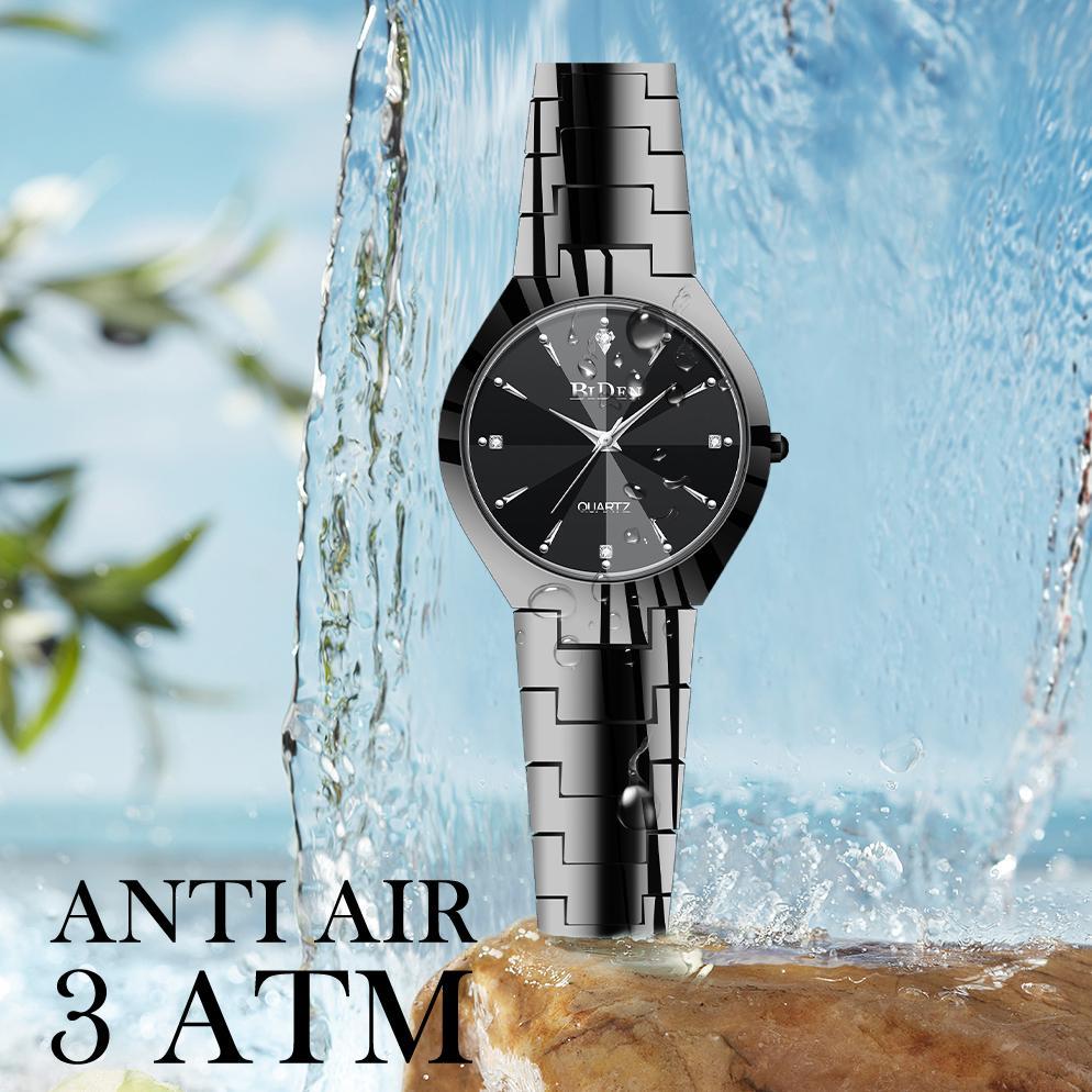 READY STOCK BIDEN JAM TANGAN COUPLE ANTI AIR MODE SANTAI KUARSA JAM TANGAN PRIA JAM TANGAN WANITA