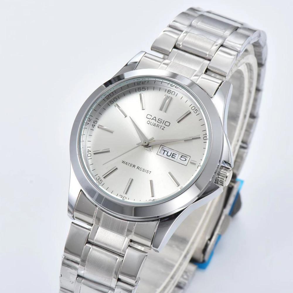 original free kotak casio jam tangan pria alba tanggal minggu kalender ganda tahan air baja tahan ka