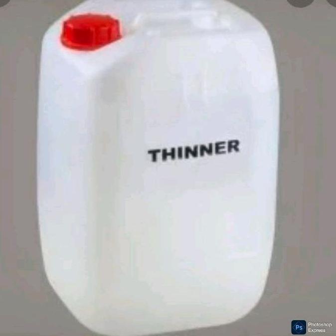 Thinner Tiner Literan Harga @ 1 Liter Pengencer Cat Kayu dan Besi Kemasan 1 Liter