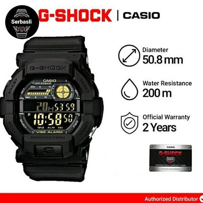 Jam Tangan Pria G-SHOCK GD350 / GD-350-1B Original