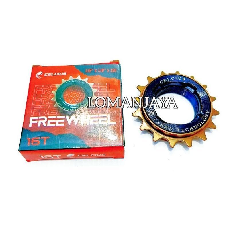 Freewheel Gir Jangkrik 16 T Sepeda Bmx Celcius
