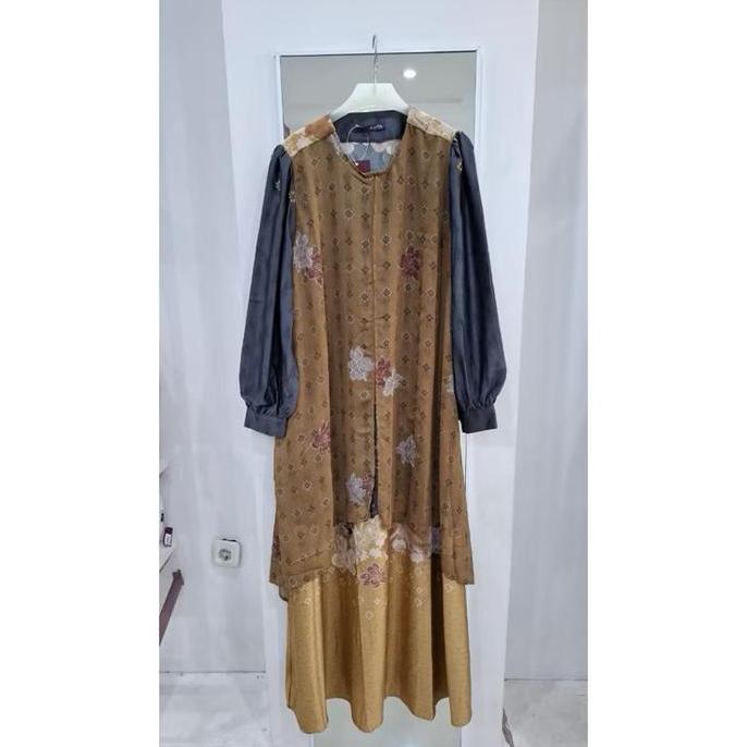 Gamis Layer Maryam Sarimbit Elzatta Couple Family