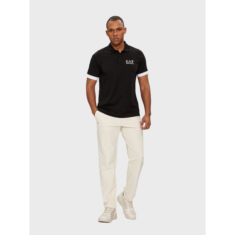 EA7 EMPORIO ARMANI SUMMER BLOCK POLO SHIRT