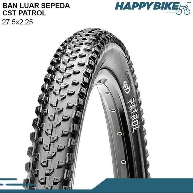 Cst Tire Ban Luar Sepeda Mtb Cross Country Patrol 27.5 X 2.25 Nylon Ban Sepeda Gunung