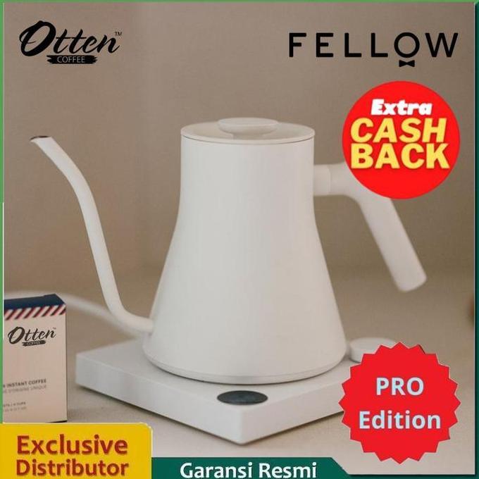 Fellow - Stagg EKG Pro Electric Pour Over Kettle (Matte White) - Teko Pemanas Air Elektrik