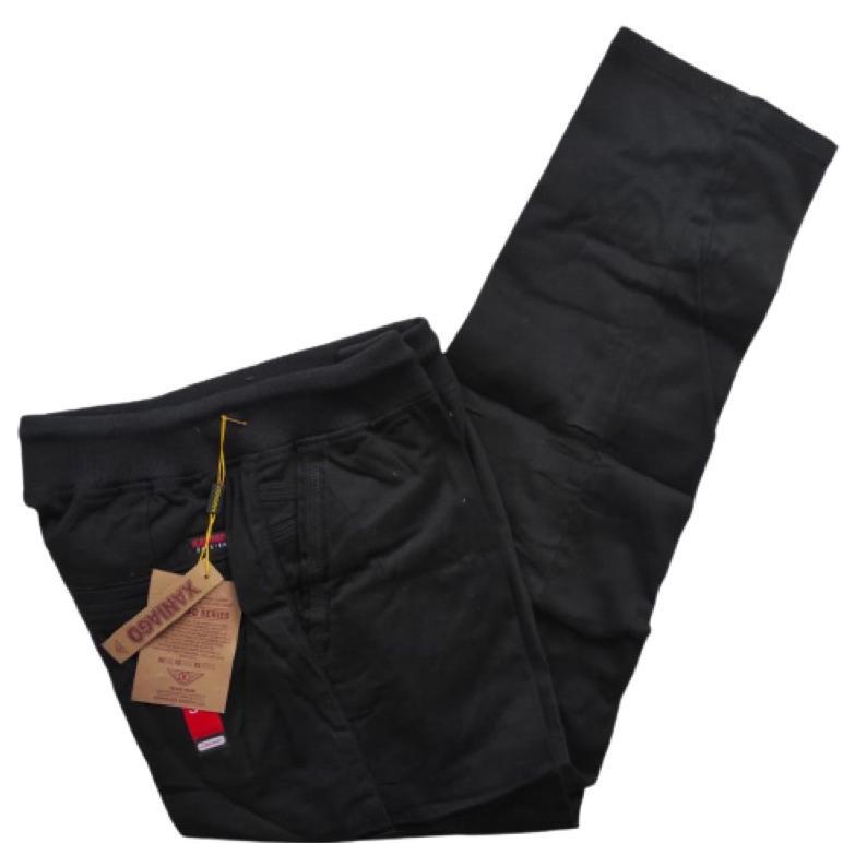 Diskon Celana Panjang Chinos Pria Pinggang Karet Original Premium Merk Xaniago Bigsize