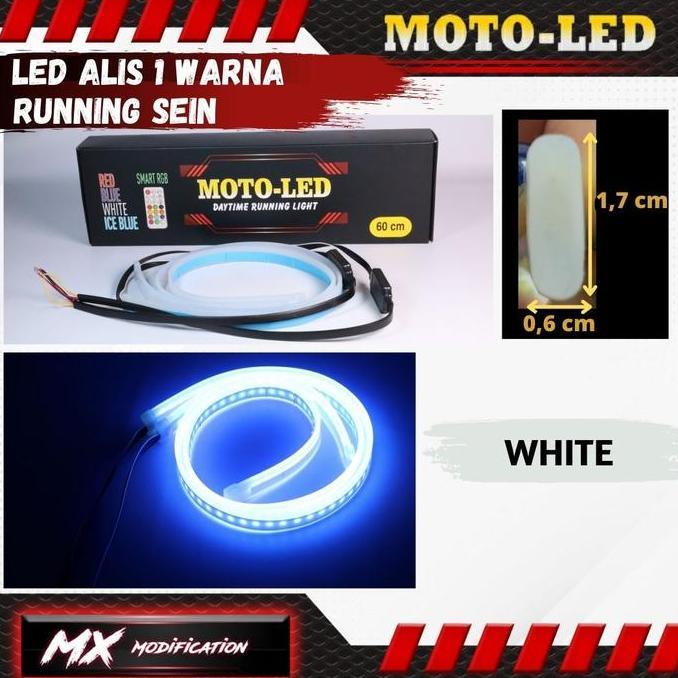 Promo LED ALIS Motoled 60 cm Sein Running   Lampu Motorcycle glendforce -
