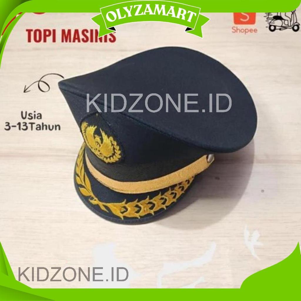 1 Set Masinis Anak seragam masinis kai. baju masinis anak costum masinis KZPromo