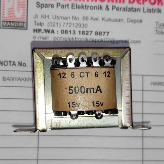 TRAVO 500MA 0.5A CT C.T TRONIC TRANSFORMER D'90