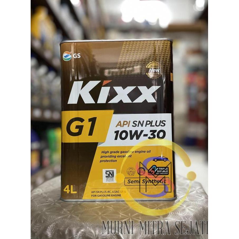 TERBARU - Kixx G1 Oil SAE 10W-30 G 1 Oli 10 W 10W30 Galon 4 L