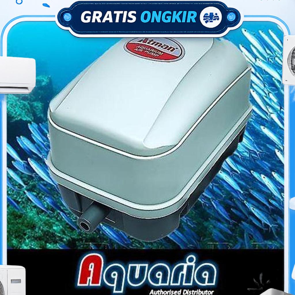 Atman Hp-16000 Pompa Udara Air Blower Aquarium/Kolam Hp16000