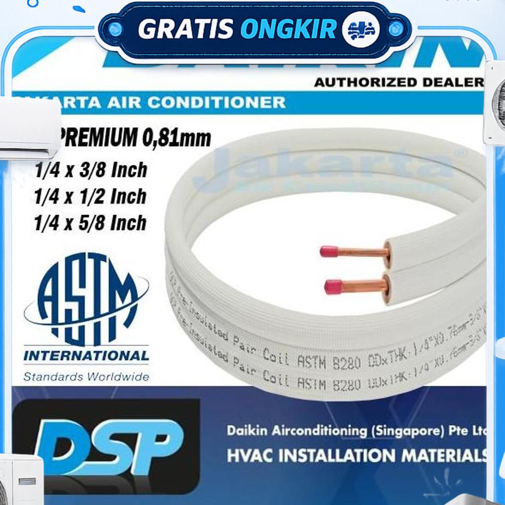 Pipa Ac Daikin Dsp Ori 0,81 Mm