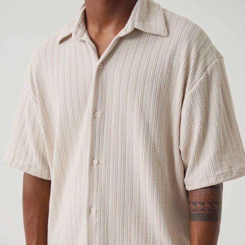 Diskon Kemeja Polos Pria Oversize