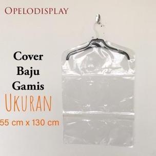 Mika plastik pelindung baju Cover baju gamis ( 12 pcs )
