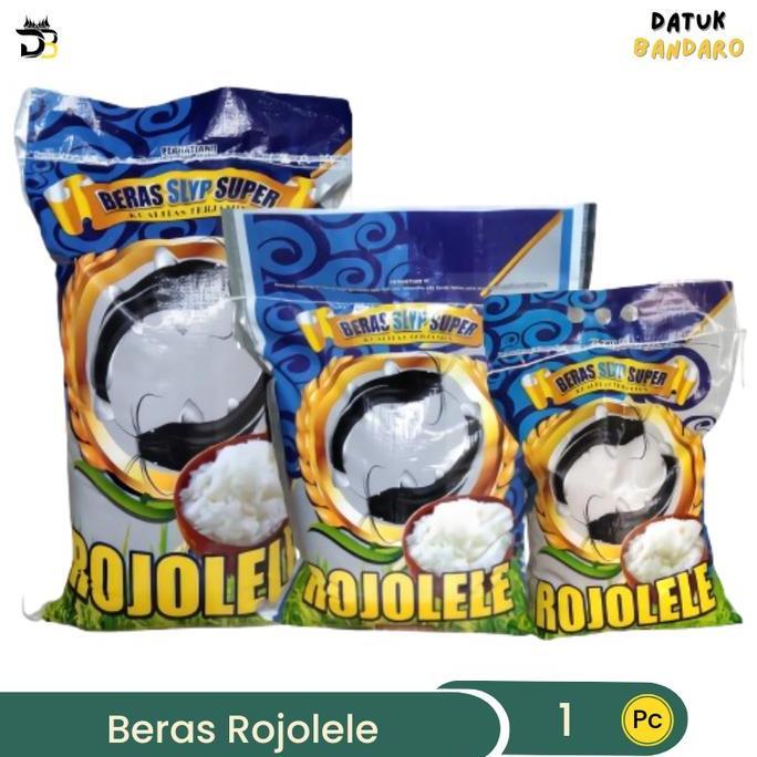 BERAS KEPALA SUPER ROJOLELE 5 KG Food Nasi Putih Rice Bubur Porang