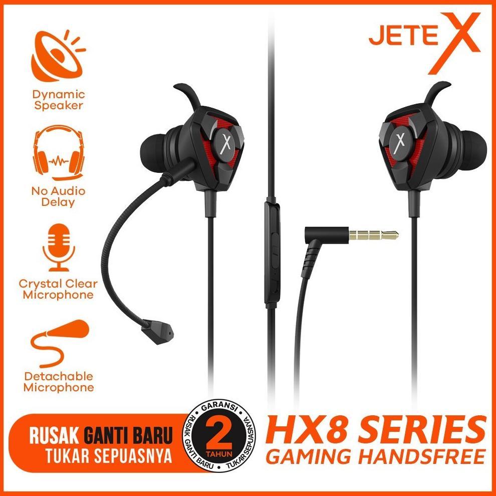 JETEX HX8 Headset Gaming Mic Earphone Gaming - Garansi 2 Tahun