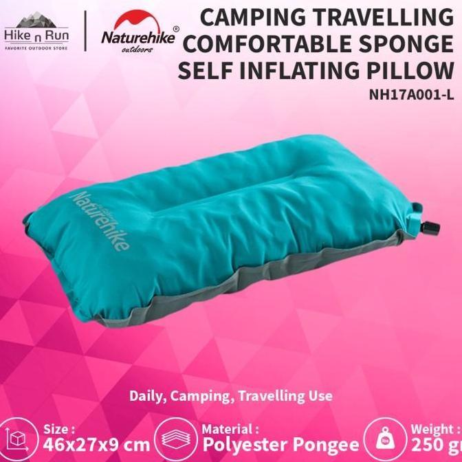 Bantal Angin Naturehike Sponge Pillow Nh17A001-L