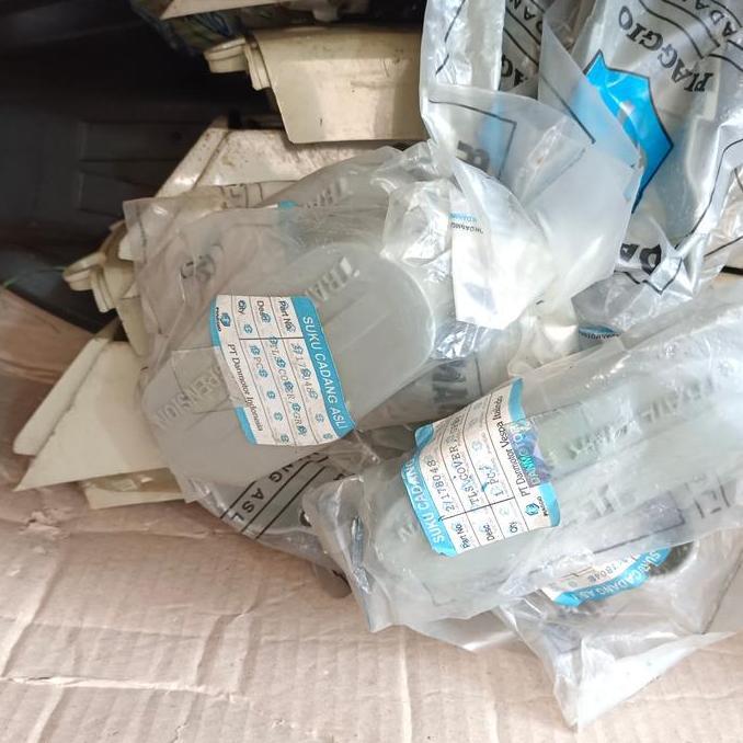 TUTUP FORK VESPA EXCEL EXCLUSIVE CORSA ORIGINAL NOS ABU DANMOTOR BIRU CAKRA