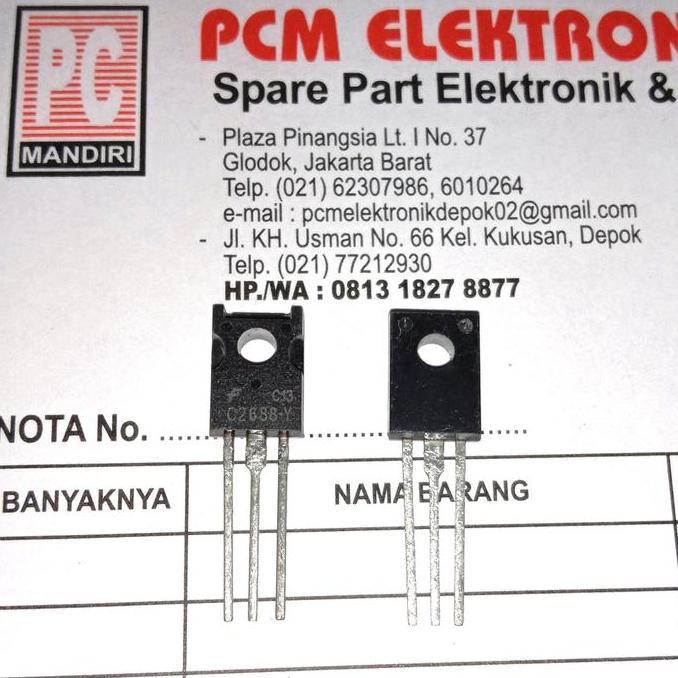 C2688 2SC2688 2SC 2688 C2688-Y 2SC2688-Y 2688-Y TR TRANSISTOR TO126 D'90