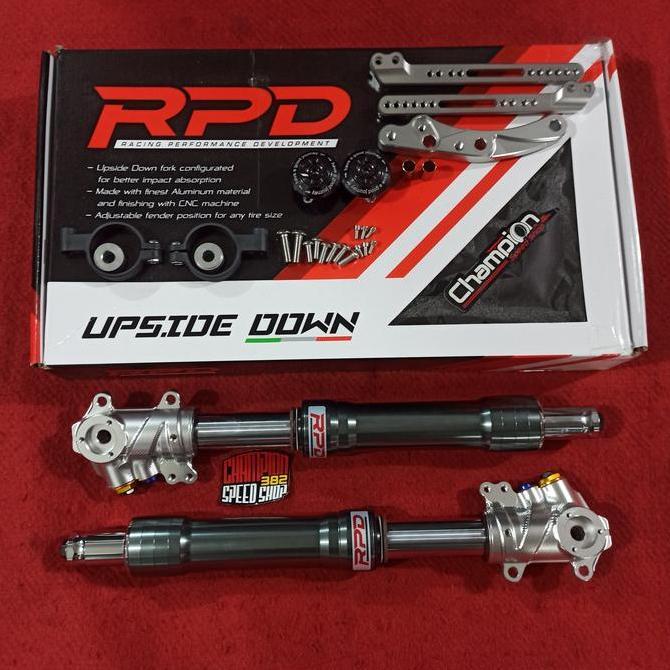 Upside Down Shockbreaker Shock Depan Rpd Titanium Nmax Old 2015-2019