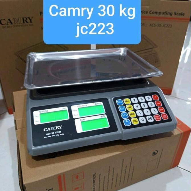 Timbangan Laundry Digital 30kg Camry / Timbangan Camry Digital 30 kg / Timbangan Buah,Ikan,Daging Di