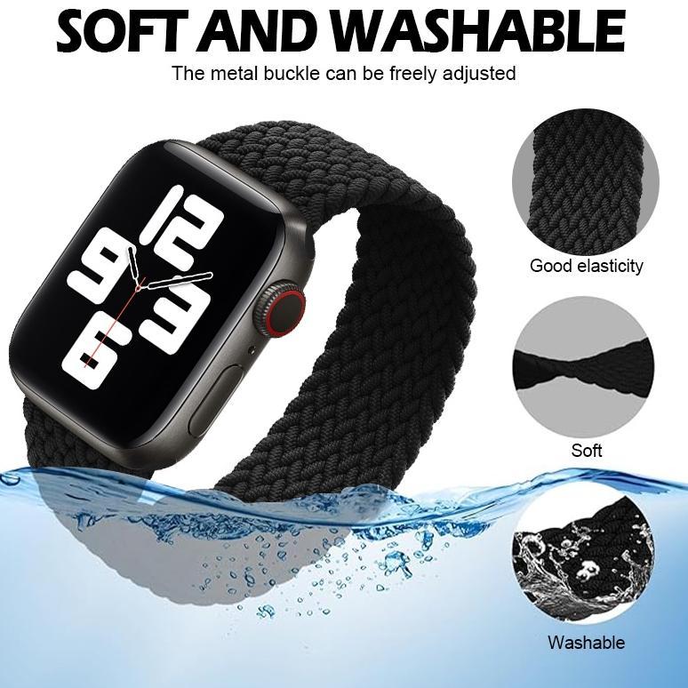 ORIGINAL Nylon Strap for Apple Watch Ultra 2 Ultra 49mm Series 10 9 8 7 6 5 4 3 2 1 SE 46mm 42mm 41m