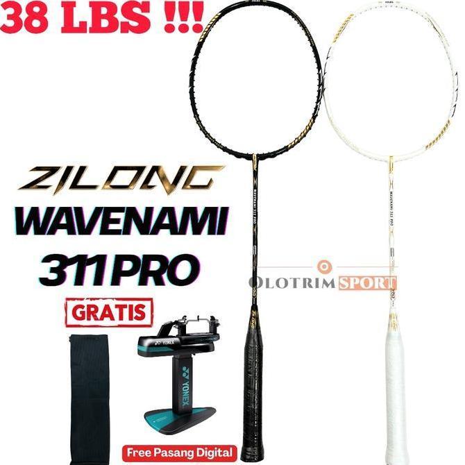 [Limited Edition] Zilong Wavenami 311 Pro 38Lbs Raket Badminton Original
