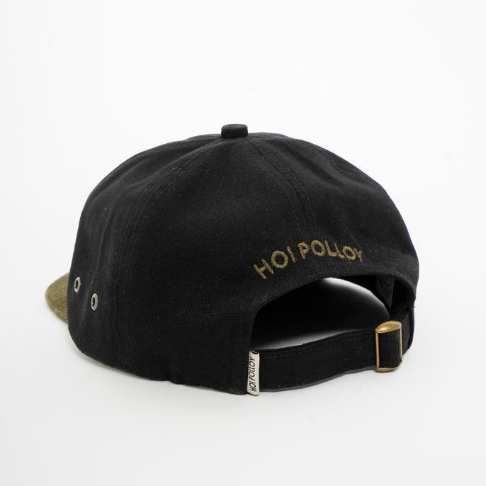 Dellx- Hoi Polloy - Topi - Ger Cap (Black Green) Corduroy Twill