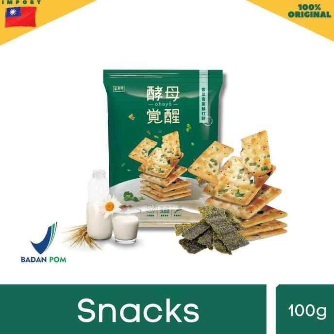 Triko Yeast Soda Crackers - Crackers Renyah khas Taiwan