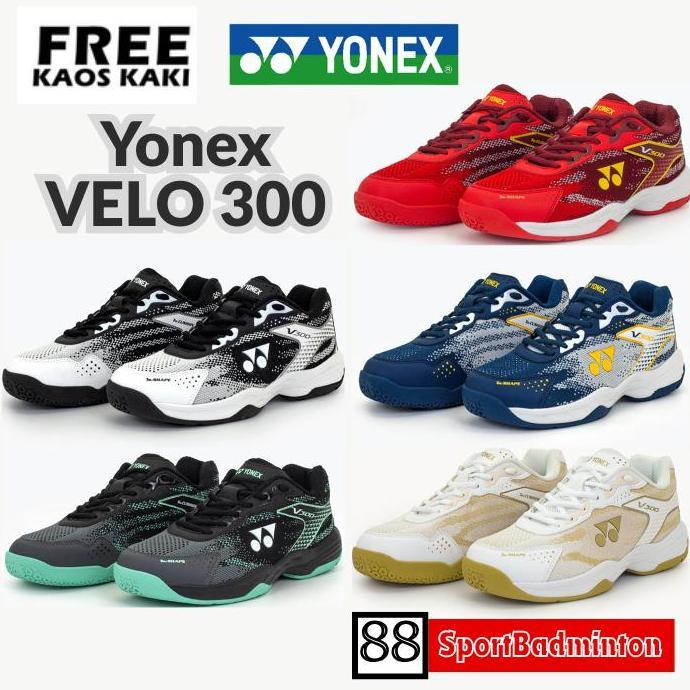 Yonex Velo 300 Badminton Shoes - Sepatu Badminton Original Yonex