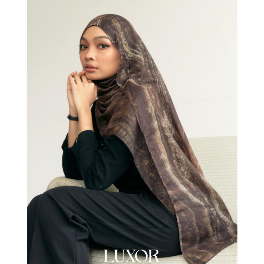 Luxor - Printed Cotton Modal Pashmina