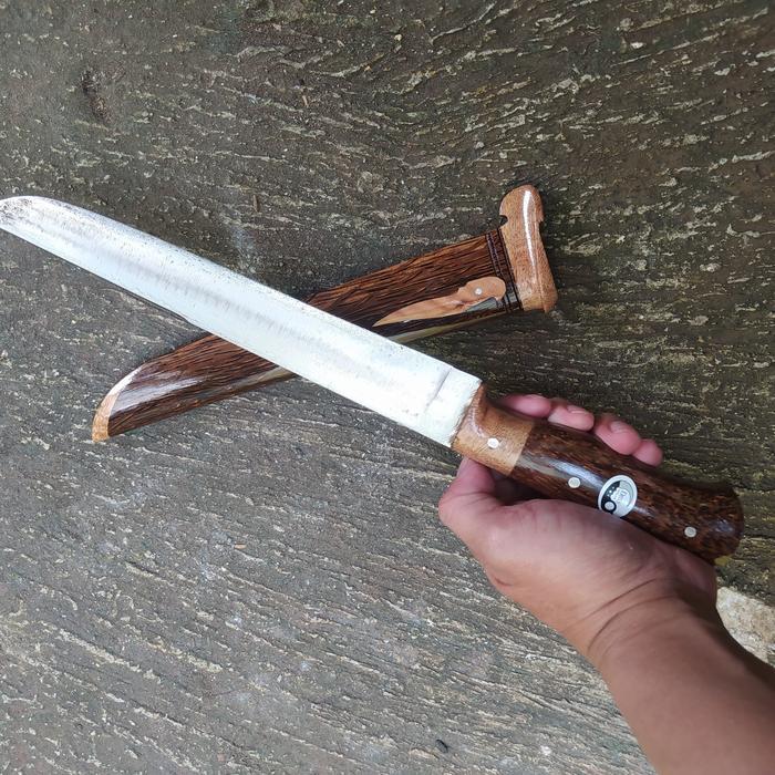 Bisa Cod - Golok Sembelih Tarisi Baja Per Ruyung 01