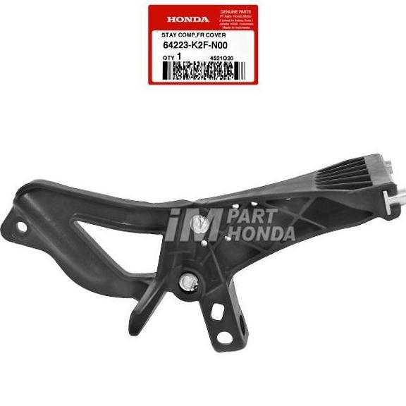 64223-K2F-N00 DUDUKAN PANEL TAMENG LAMPU DEPAN SCOOPY ESP K2F 2020 - 2024
