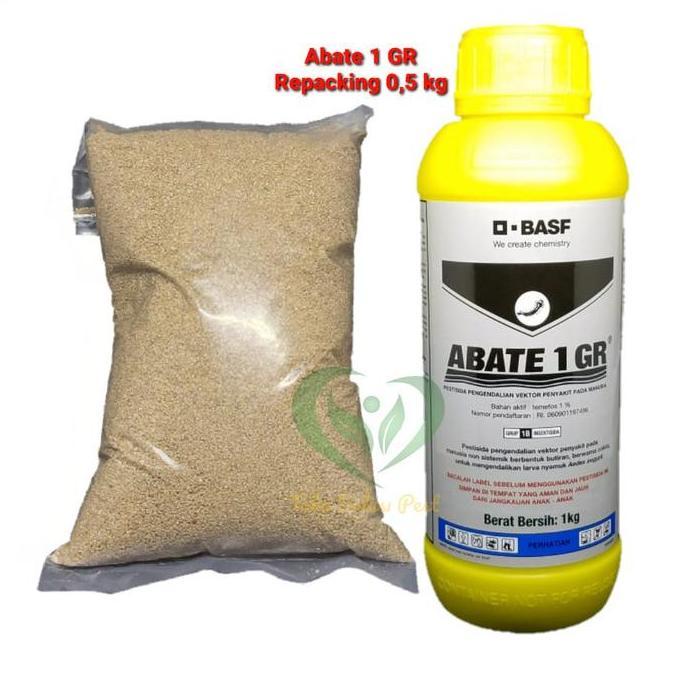 Abate 1 GR pembasmi jentik nyamuk isi 500 gram larvasida dbd malaria
