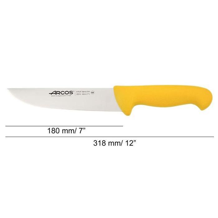 Bisa Cod - Arcos Knife Series 2900 / Butcher Knife 180Mm / 2916