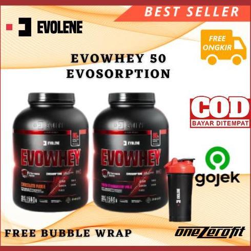 Evolene Evowhey With Evosorption 1750 Gram 50 Serving Sajian New Evolene Whey Protein Concentrate Is