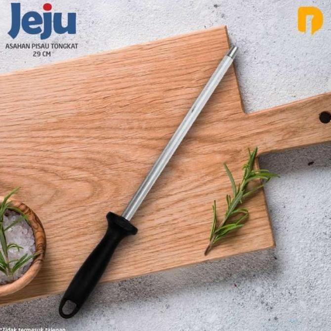 NEW Jeju Cypruz Alat Pengasah Pisau Stick Sharpener Asahan Pisau 29cm / 36cm