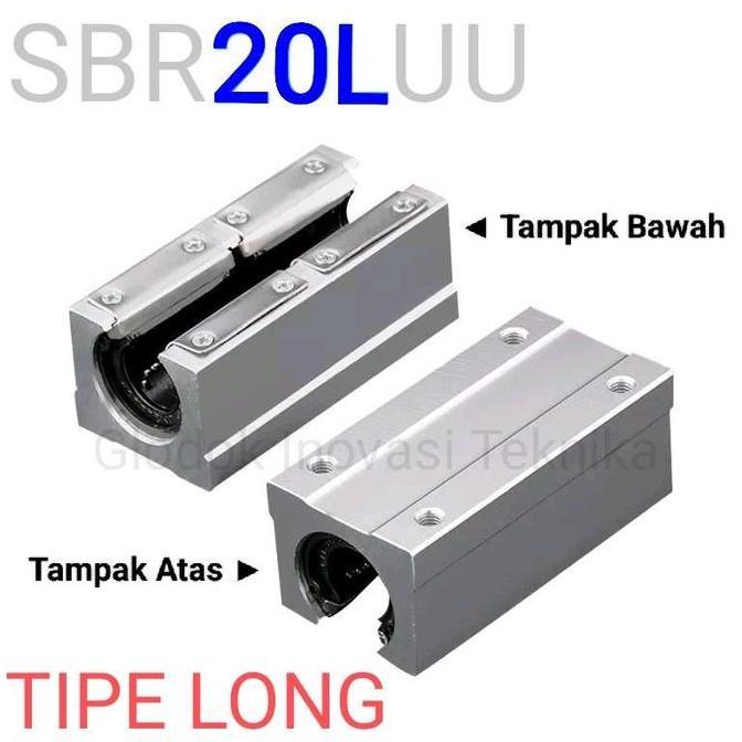 SBR20LUU SBR20 SBR 20 LUU LINEAR GUIDE BEARING BLOCK SLIDING CNC RAIL