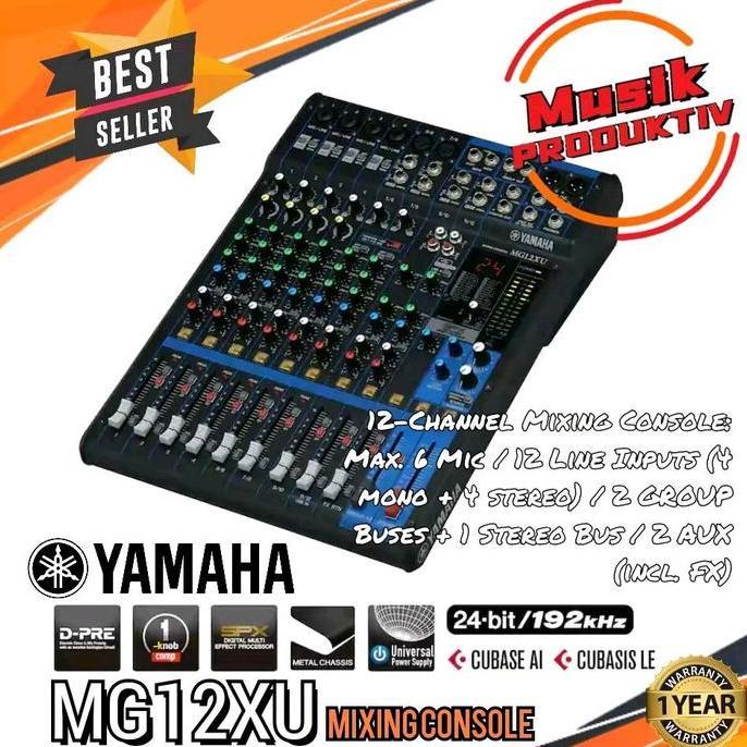 Yamaha Mixer MG-12xu / MG 12xu / MG12xu Original