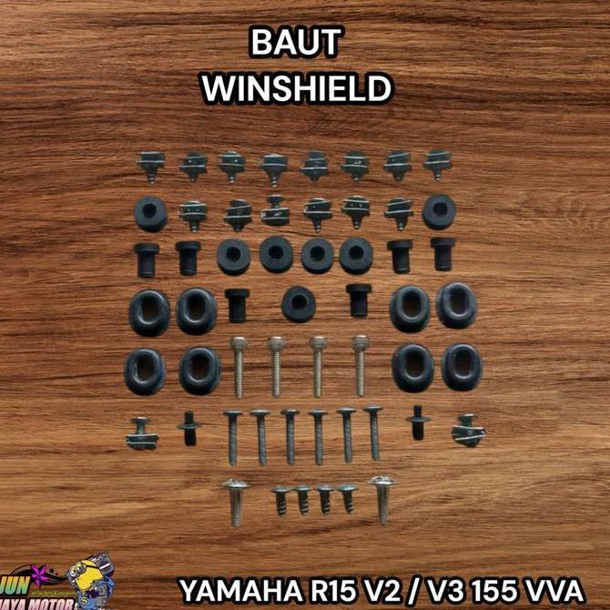 Baut Fullset Body Winshield Yamaha R15 V2 V3 Murah