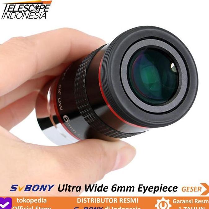 SVBony Ultra Wide 6mm Eyepiece (TERBAIK) (TERBARU) (TERMURAH)