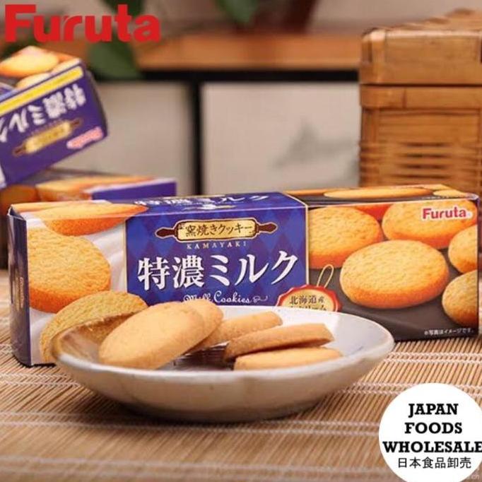 Furuta Rich Milk Cookies / cemilan impor / biskuit